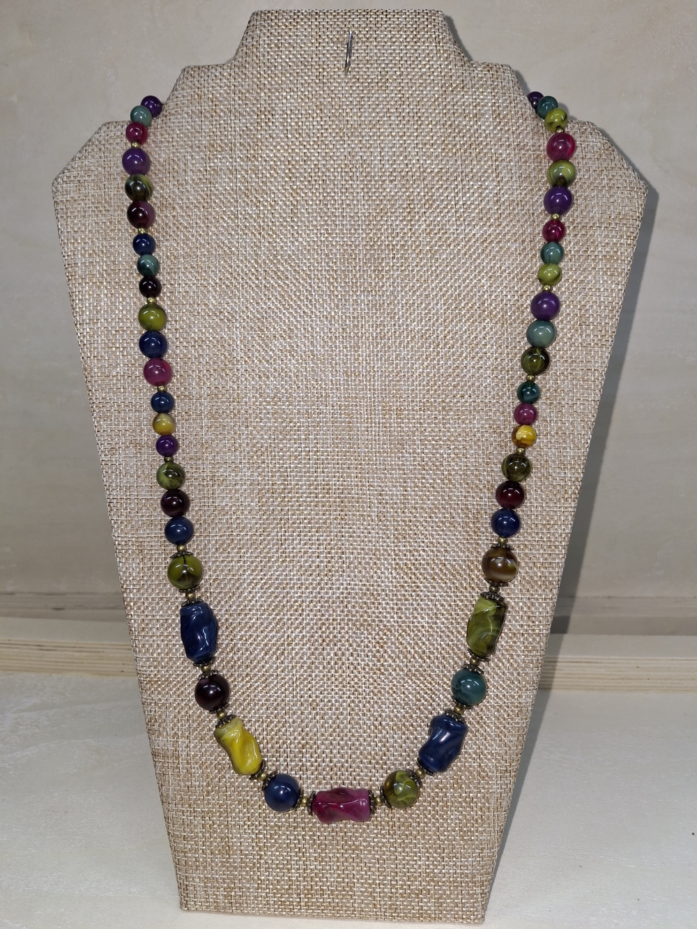 Multicolor Beaded Necklace